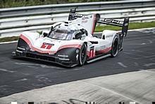 Porsche 919 Hybrid Evo auf Rekordfahrt am Nürburgring.  Foto: Auto-Medienportal.Net/Porsche